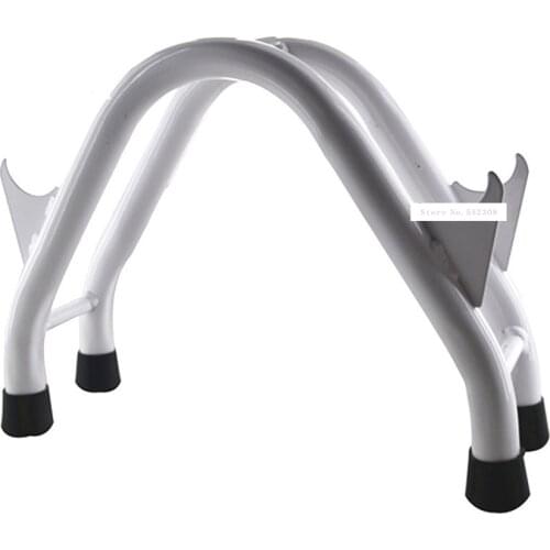 Household Dumbbell Stand Thickened Steel Round Pipe Antiskid Rubber Pad Dumbbell Placing Rack Dumbbell Bracket Bearing 100kg