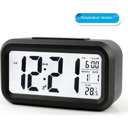 Hot Sale LED Digital Alarm Clock Backlight Snooze Mute Calendar Desktop Electronic Bcaklight Table Clocks Desktop Clock
