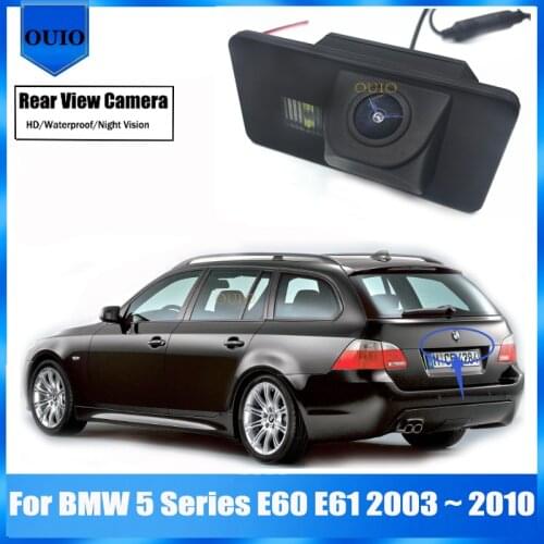 HD rear view camera For BMW 5 Series E60 E61 2003 ~ 2010 HD Night Vision Waterproof Camera| Backup Parking Reversing Camera