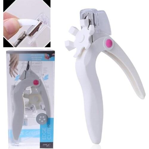 Nail Art Nail Edge Clipper Cutter Acrylic Gel False Tips Frence U shape Trimmer Manicure Tool 3 Styles Cutting Ways