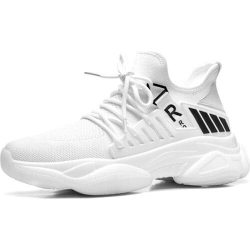 Lightweight Mesh Men Sneakers Fashion Men Casual Shoes Breathable White Men Shoes Walking Sneakers Mens Tennis Shoes