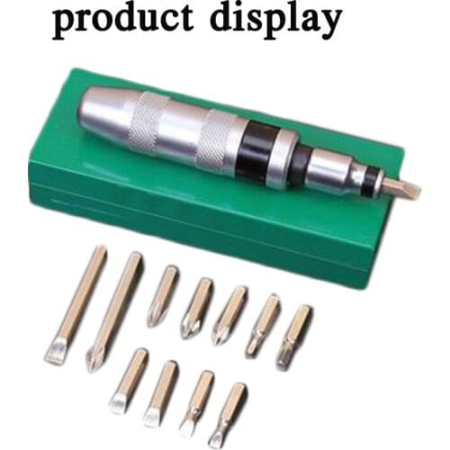 1PC Impact Screwdriver Kit Multi-function Strike Screwdriver Cross Super Hard Industrial-grade Tapping Screwdriver Tool Set