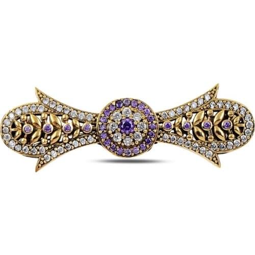 Silver 925 Sterling Zircon Cubic Zirconia Authentic Brooch