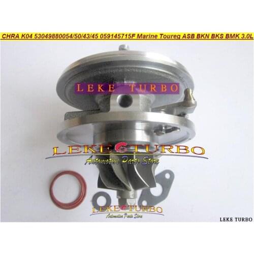 Turbo Cartridge CHRA K04 53049880054 53049700054 53049700050 53049700043 For Audi A4 A6 A8 Q7 For VW Marine Phaeton Toureg 3.0L
