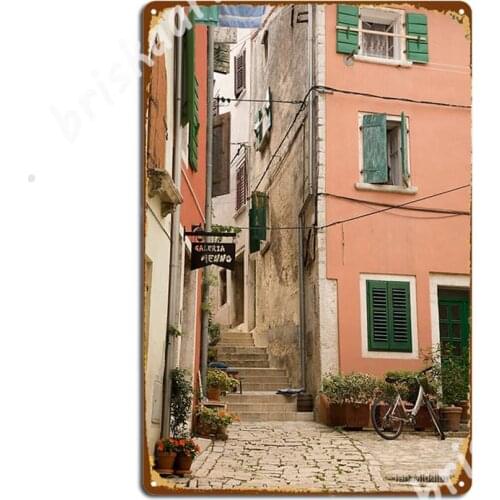 Rovinj, Croatia Metal Signs Cinema Kitchen Home Vintage Plaques Tin sign Posters