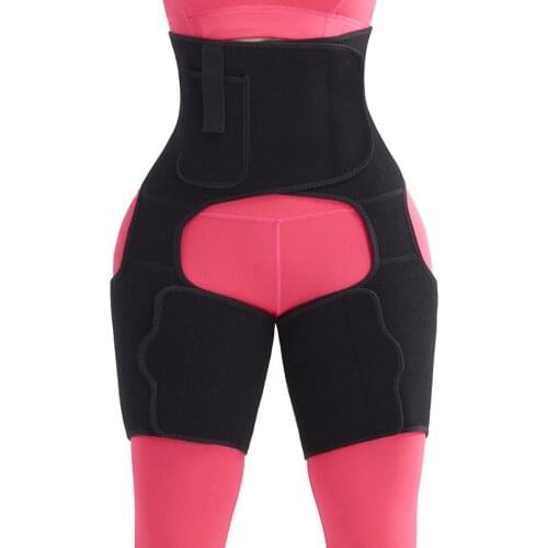 Women High Waist Hip Lift Fitness One-piece Belt Waistband Leggings Sportswear