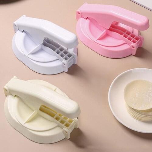 1 PCS Chinese Style Dumpling Skin Artifact Household New Style Press Machine Kitchen Manual Skin Press Mold Dumpling Making Tool