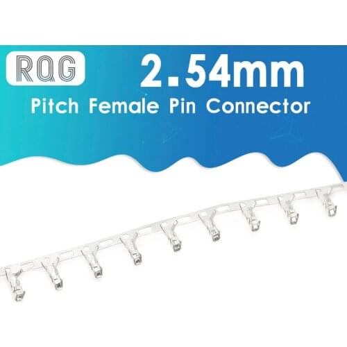 200Pcs/lot 2.54mm Pitch Female Pin Connector For Dupont Jumper Wire Cable High Quality