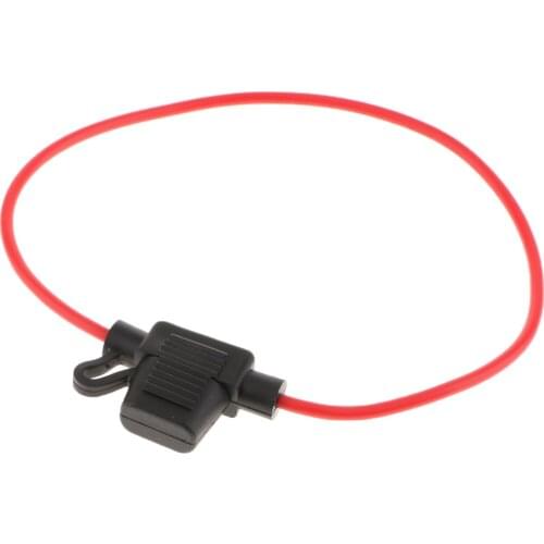 5PCS 16AWG Wire In-line Car Automotive Mini Fuse Holder DC 32V 35A MAX