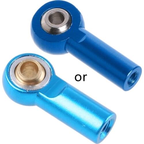 Aluminum M3 Link Rod End Ball Joint Steering Link Metal M3 Aluminum Link Tie Rod End Ball Joint for 1/10 RC Car Crawler Buggy