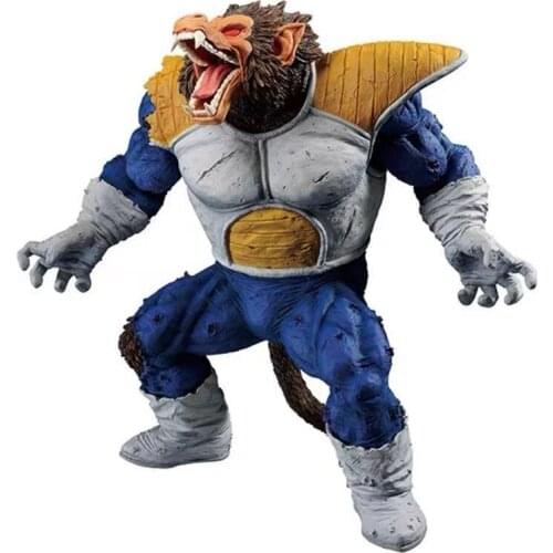 Anime Dragon Ball Character Monkey Great Ape Fighting Doll Model Vegeta Doll Super Saiyan Toy Children Christmas Gift Collection