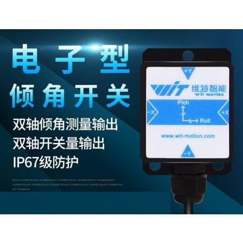 Inclination sensor electronic tilt switch level controller solenoid valve controller solar tilt
