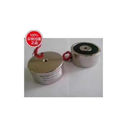 DC suction cup type round electromagnet ZYE1-P65/30 Suction 80 kg DC12V24V