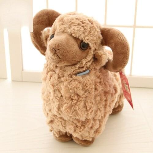 Goat Doll Plush Toy Grasping Machine Doll Birthday Gift New Year of The Goat Mascot Little Sheep