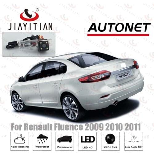 JIAYITIAN car camera for Renault Fluence 2009 2010 2011 2012 CCD Night Vision Backup camera license plate Camera rearview camera