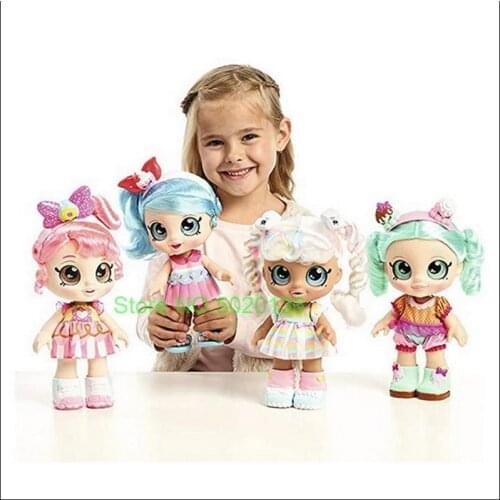 Kindi Kids Marsha Mello Snack Time Friends Donatina Pre-School 10" LOLS Doll for Children and Girls Ages 3+, Multi-Colour