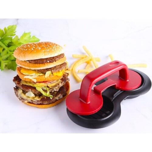 Hamburger Meat Pressing Machine Ultimate 3in1 burger making tool for Grilling Regular Beef Burger Accessorie Burger Patties