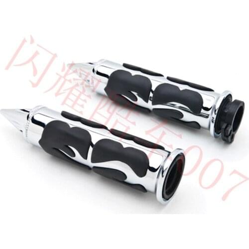 Motorbike Handle Bar Grip Modified Scooter Handlebar Grips Metal Motorcycle Handle Grips Universal Motorcycle parts for Harley