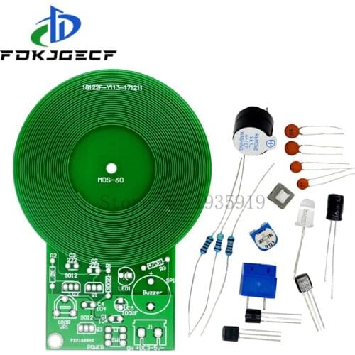 Metal Detector Electronic Kit DC 3V-5V 60mm Non-contact Sensor Board Module DIY Electronic Part Metal Detector DIY Kit