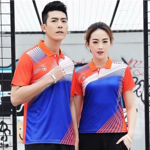 New Tennis shirts Men /Women, Badminton shirt , Table tennis t shirts, Table Tennis Jerseys ,Sports Running golf Polo shirts