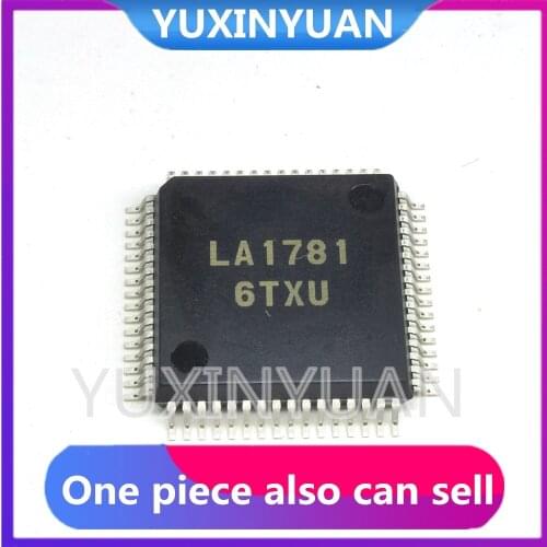 NEW LA1781MA-MPB-E LA1781 LA1781MA QFP64 IC YUXINYUAN 2PCS IN STOCK