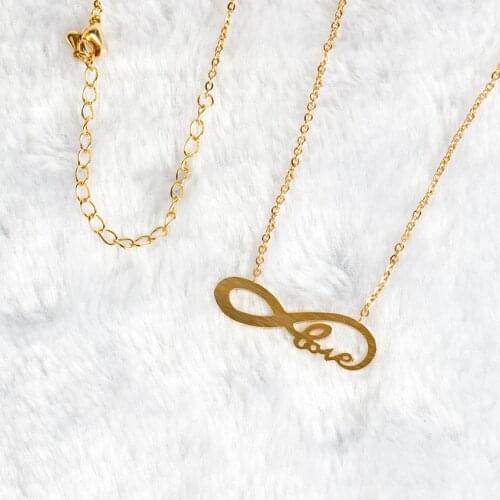 Personality Couple Necklace Friendship Necklace Women Mens Jewelry Gold Braided Stainless rose gold pendant vintage geom