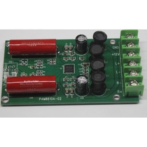 PAM8610 Audio Power HIFI Amplifier/amplificador 12v Board Module with Over current temperature protection