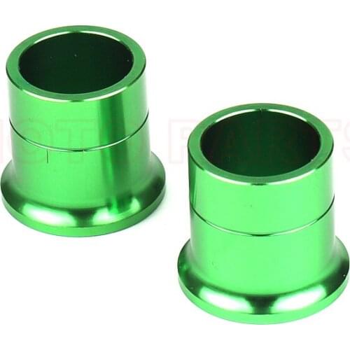 Motorbike CNC Front Wheel Hub Spacers For KX125 KX250 2006-2008 KXF250 KXF450 KX250F KX450F 2006-2016 Dirt Bike