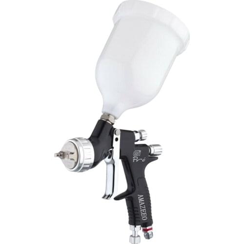 High Quality GTI Pro HVLP Paint Gun 600cc Cup TE20/T110 1.3mm Nozzle Professional Car Spray Paint Waterborne Air Spray Gun