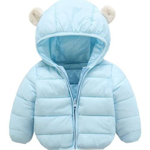 Infant 1 2 3 4 Girls Coat 2019 Autumn Winter Down Jacket For Baby Boys Girls Kids Warm Outerwear Coat For Baby Jacket Clothing
