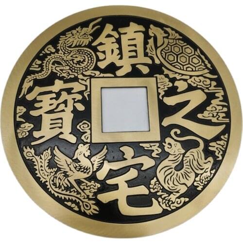 Early collection of town house gossip bronze mirrors, town house home feng shui decorations for disaster relief and safety