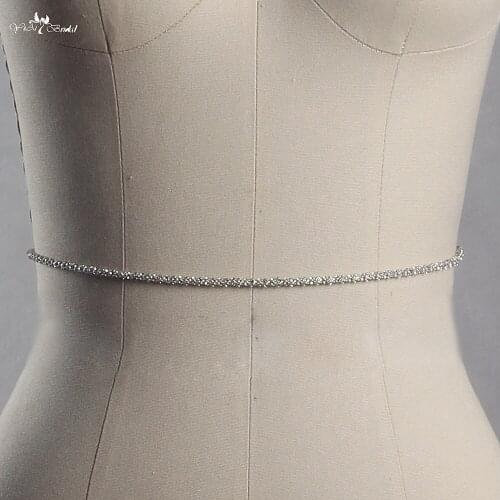 RSS21 Real Pictures Yiaibridal Wedding Accessories Rhinestone Crystal Belt