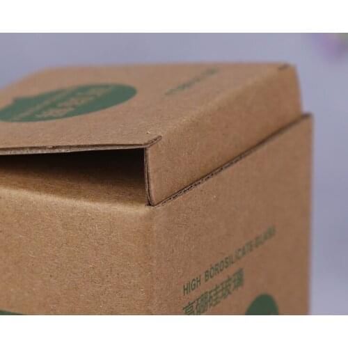 Cosmetics kraft paper essential oil bottle packaging boxes,paper box with hanger for perfume package with UV ---PX11806