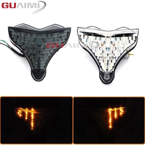 For Yamaha YZF R1 2009 2010 2011 2012 2013 YZFR1 YZF-R1 Motorcycle LED Tail Light Brake Turn Signal Indicators Taillight