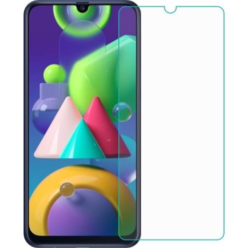 Smartphone 9H Tempered Glass for Samsung Galaxy M21 M215F GLASS Protective Film on SM-M215F/DSN Screen Protector case cover
