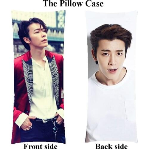New Lee Dong Hae long Pillowcase Woman Korea Eun Hyuk body pillowcover Only Custom