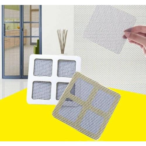 3pcs window screen anti-mosquito patch door mosquito net repair tape window screen net kit sticker household repair tool durable