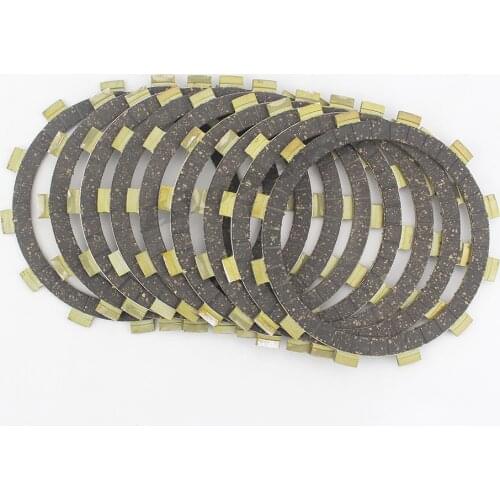 ACZ Clutch Disc Friction Plates Set 8pcs for YZF-R6 YZF R6 99-05 00 01 02 03 04 05 YZF R6S 01-09 01 02 03 04 05 06 07 08 09