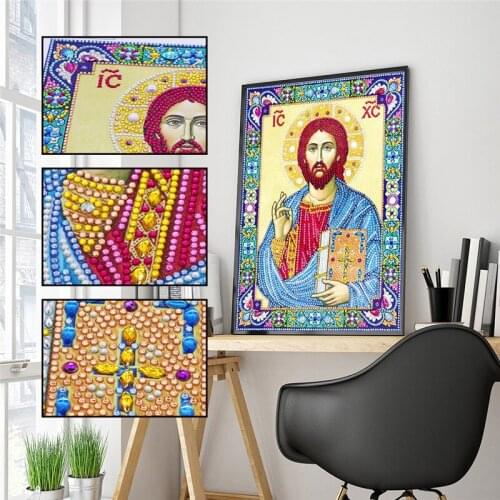 New 5D Special Crystal Diamond Painting DIY Embroidery Character Painting Home Decoration Mosaic Religion