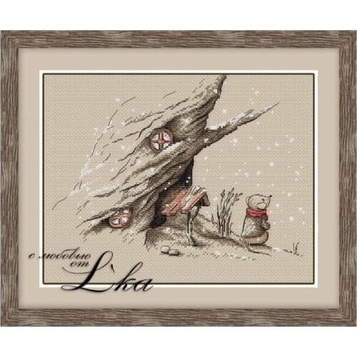 ZZ1155 Homefun Cross Stitch Kit Package Greeting Needlework Counted Cross-Stitching Kits New Style Counted Cross stich Painting