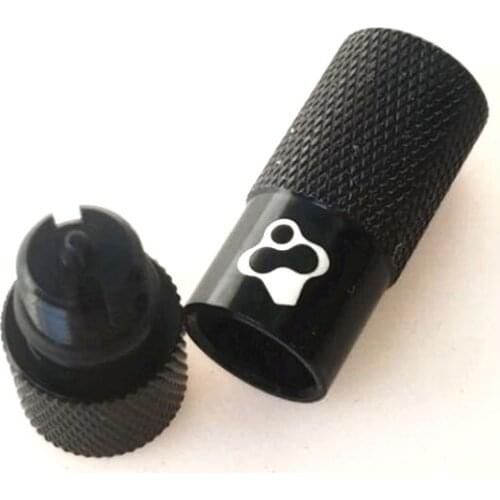 FOURIERS ADP-S001 CNC Made CO2 adapter Fits presta & Usa Valve Without Adapter