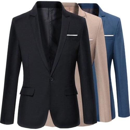 Dress Suits Men Formal Wear Suit Jackets For Wedding Smart Casual Blazers New Male Cotton Slim Suit Jackets Size 3XL