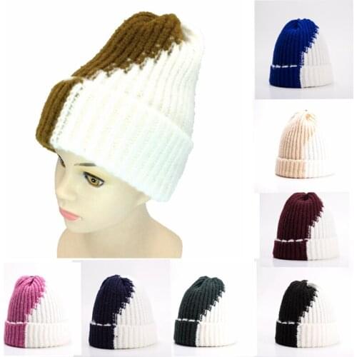 Женские трикотажные шапки MingJieBiHuo China At AliExpress