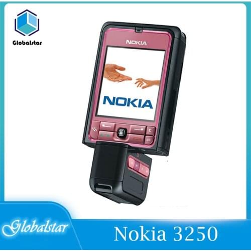 Nokia 3250 Refurbished Original Unlocked Nokia 3250 Rotatable 2.1"GSM 2G Symbian 9.1 phone with Bluetooth FM Radio free shipping