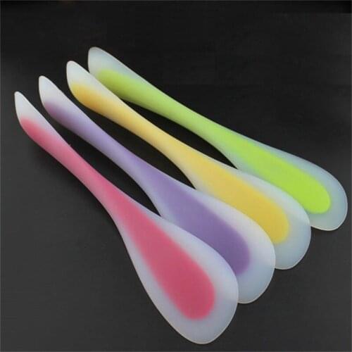 New ! DIY Baking Tools For Cakes Double Silicone Spatula Spoon LFGB Cookie Spatulas Pastry Scraper Mixer Buttter Ice Cream Scoop