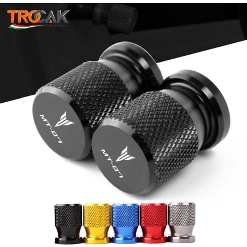 NEW Motorcycle CNC Wheel Tire Valve Air Port stem caps Accessories For YAMAHA MT-07 mt 07 FZ-07 all year 2017 2018 2019 2020