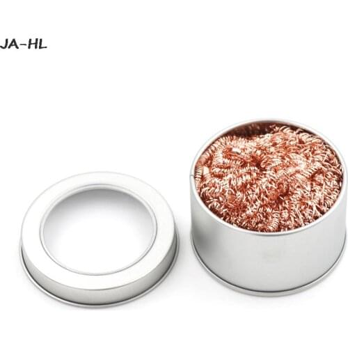 New Welding Soldering Solder Iron Tip Cleaner Cleaning Steel Wire Sponge Balls For Welding Tool Whosesale Hot