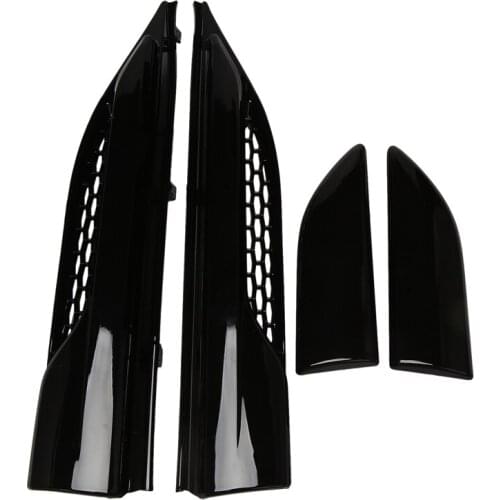 AU05 -Car Side Air Vent Outlet Cover Trim Replacement for Land Rover Range Rover Evoque 2012-2017, Glossy Black