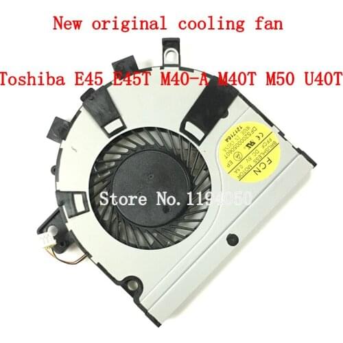 Original New DFS200005060T FFCF Cooling Fan Satellite E45 E45T M40-A M40T M40T-AT02S M50 M50-A U40T Cooling CPU Fan FANS