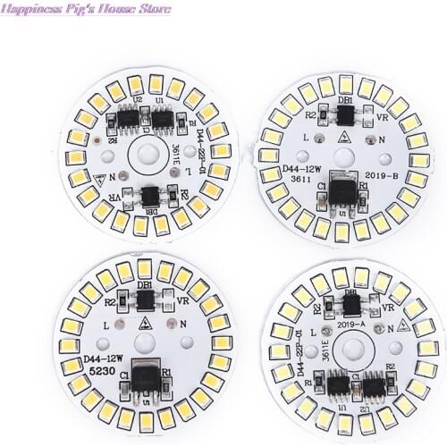 LED Bulb Patch Lamp SMD Plate Circular Module Light Source Plate For Bulb Light